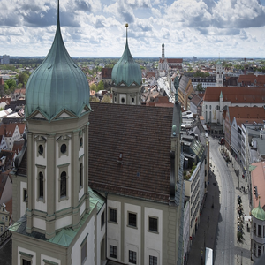 Image by fotostart titled ’augsburg, city, bavaria’. Source: Pixabay