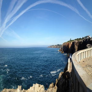Image by marionrotter titled ’panorama, port, cascais portugal’. Source: Pixabay