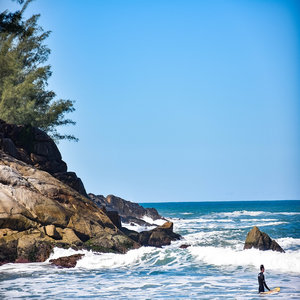 Image by brunoheron titled ’summer, surf, brazil’. Source: Pixabay