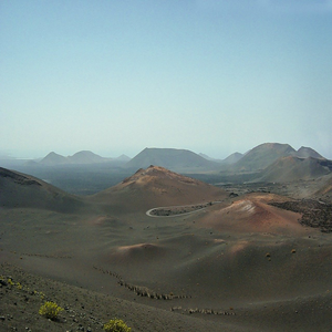 Image by ELG21 titled ’timanfaya, volcanic, arid’. Source: Pixabay