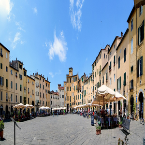 Image by mannii2705 titled ’lucca, italy, panorama’. Source: Pixabay