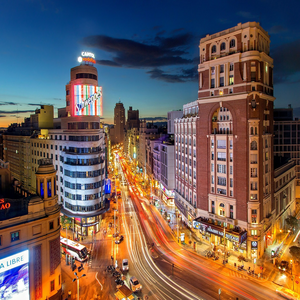 Image by Julius_Silver titled ’madrid, spain, road’. Source: Pixabay