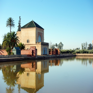 Image by DEZALB titled ’morocco, marrakech, menara palace’. Source: Pixabay