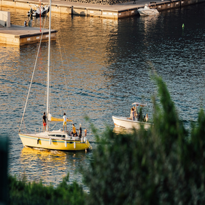 Image by chris_muschard titled ’boats, sea, ocean’. Source: Pixabay