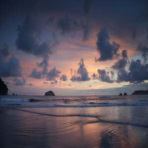 Image by jensphotography titled ’beach, sea, costa rica’. Source: Pixabay