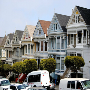 Image by alexleonleon titled ’houses, san francisco, architecture’. Source: Pixabay