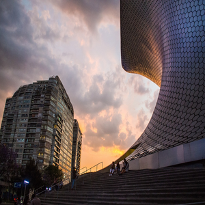 Image by Clickofmeza titled ’soumaya museum, mexico, architecture’. Source: Pixabay