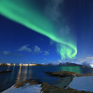 Image by DDStudio titled ’northern light, norway, arctic’. Source: Pixabay