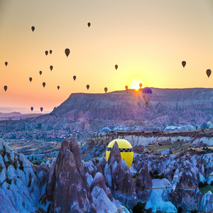 Image by flaviospugna titled ’turkey, fairy chimneys, natural landscape’. Source: Pixabay