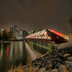 Image by BazzaBoy titled ’peace, bridge, calgary’. Source: Pixabay