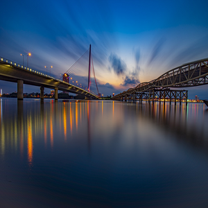 Image by Leino194 titled ’bridge, shine, night sky’. Source: Pixabay Image by Leino194 titled ’bridge, shine, night sky’. Source: Pixabay