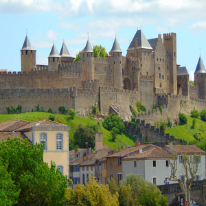 Image by mike1550 titled ’castle, carcassonne, france’. Source: Pixabay