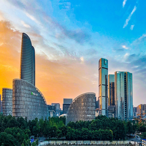 Image by lxclb titled ’city, sunset, chengdu’. Source: Pixabay Image by lxclb titled ’city, sunset, chengdu’. Source: Pixabay