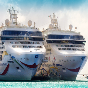 Image by mochilazocultural titled ’cruise ships, caribbean, mexico’. Source: Pixabay