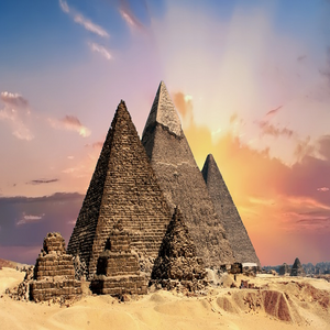 Image by TheDigitalArtist titled ’pyramids, nature, egypt’. Source: Pixabay