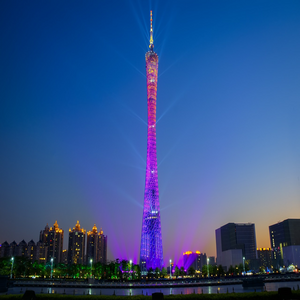 Image by yumoheart titled ’guangzhou tower, twilight, night view’. Source: Pixabay Image by yumoheart titled ’guangzhou tower, twilight, night view’. Source: Pixabay