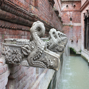 Image by wreindl titled ’nepal, kathmandu, architecture’. Source: Pixabay