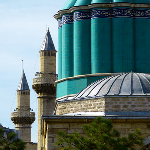 Image by LoggaWiggler titled ’mevlana monastery, konya, turkey’. Source: Pixabay Image by LoggaWiggler titled ’mevlana monastery, konya, turkey’. Source: Pixabay