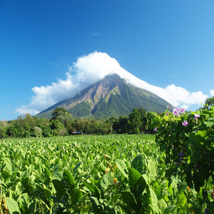 Image by Praesentator titled ’volcano, nicaragua, concepcion’. Source: Pixabay