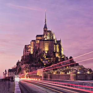 Image by Annabel_P titled ’mont saint michel, normandy, france’. Source: Pixabay