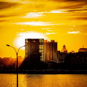 Image by _tute10 titled ’buildings, sunset, city’. Source: Pixabay