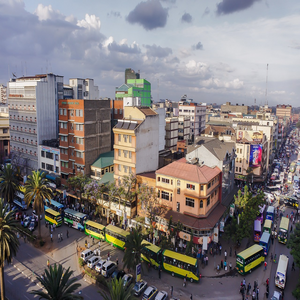 Image by ninastock titled ’nairobi, kenya, street’. Source: Pixabay