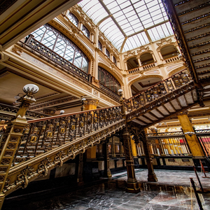 Image by maneph9 titled ’dome, stairs, mexico city’. Source: Pixabay