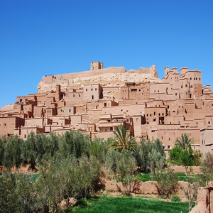 Image by roberto_bellasio titled ’ouarzazate, casbah, morocco’. Source: Pixabay