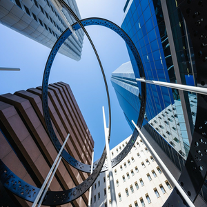 Image by xiSerge titled ’buildings, skyscrapers, high rise buildings’. Source: Pixabay