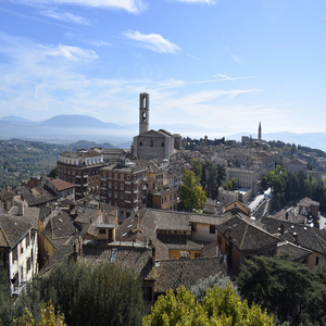 Image by Marco_Pomella titled ’perugia, umbria, medieval village’. Source: Pixabay
