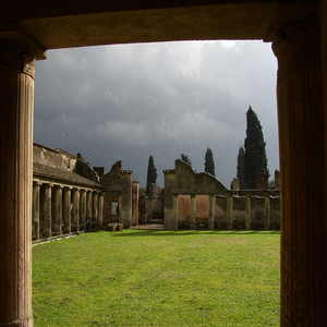 Image by psloane titled ’pompeii, rain, ancient’. Source: Pixabay Image by psloane titled ’pompeii, rain, ancient’. Source: Pixabay