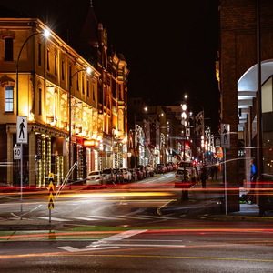 Image by Vladvictoria titled ’city, night, street’. Source: Pixabay Image by Vladvictoria titled ’city, night, street’. Source: Pixabay