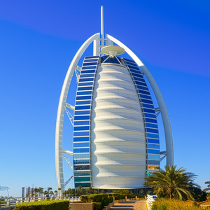 Image by schliff titled ’dubai, burj al arab, architecture’. Source: Pixabay