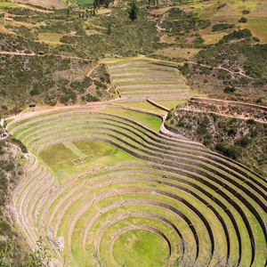 Image by pvdberg titled ’moray, inka, ruin’. Source: Pixabay