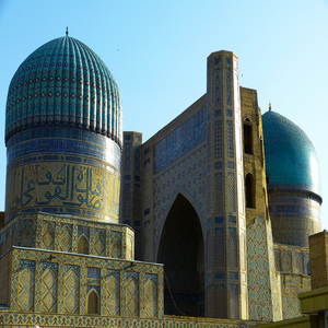 Image by LoggaWiggler titled ’bibi xanom, mosque, samarkand’. Source: Pixabay Image by LoggaWiggler titled ’bibi xanom, mosque, samarkand’. Source: Pixabay