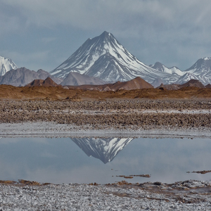 Image by sebadelval titled ’aracar, mountain, stratovolcano’. Source: Pixabay