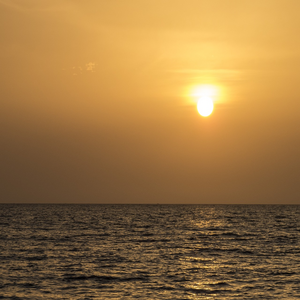 Image by juan_ruales titled ’sunset, santa marta, colombia’. Source: Pixabay