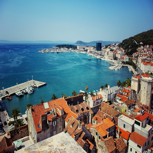 Image by horse_girl titled ’split, croatia, rooftops’. Source: Pixabay