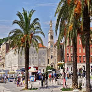 Image by neufal54 titled ’croatia, split, historic center’. Source: Pixabay