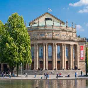 Image by Nikiko titled ’stuttgart, city, theatre’. Source: Pixabay