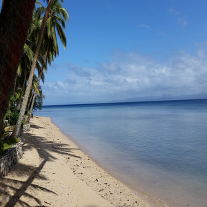 Image by clafrich titled ’beach, fiji, idyllic’. Source: Pixabay