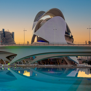 Image by AMDUMA titled ’building, queen sofia palace of arts, modern architecture’. Source: Pixabay