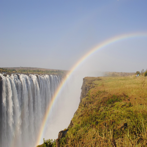 Image by nike159 titled ’victoria falls, waterfall, zambezi’. Source: Pixabay