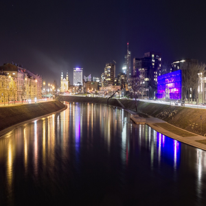 Image by EvgeniT titled ’vilnius, night, city’. Source: Pixabay Image by EvgeniT titled ’vilnius, night, city’. Source: Pixabay