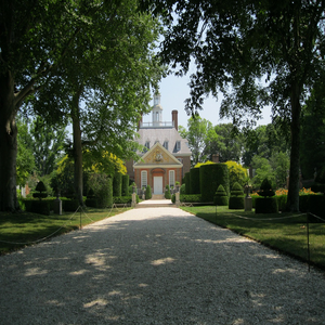 Image by josephthethinker titled ’williamsburg, virginia, historic buildings’. Source: Pixabay