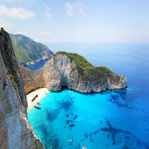 Image by GregMontani titled ’zakynthos, greece, shipwreck beach’. Source: Pixabay Image by GregMontani titled ’zakynthos, greece, shipwreck beach’. Source: Pixabay